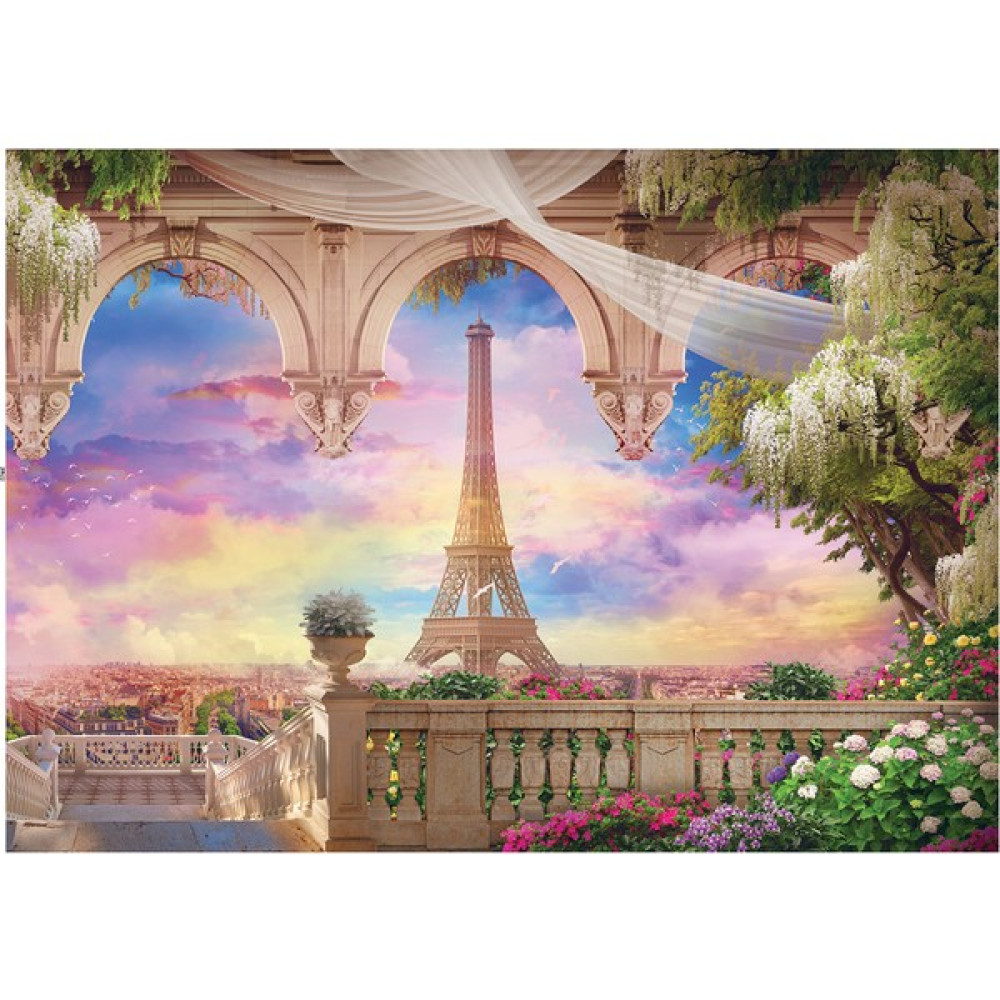 Olimpia Eiffel Tower And Pink Sunset 1000 Parça Puzzle Puzzle & Aksesuarları Fiyatı