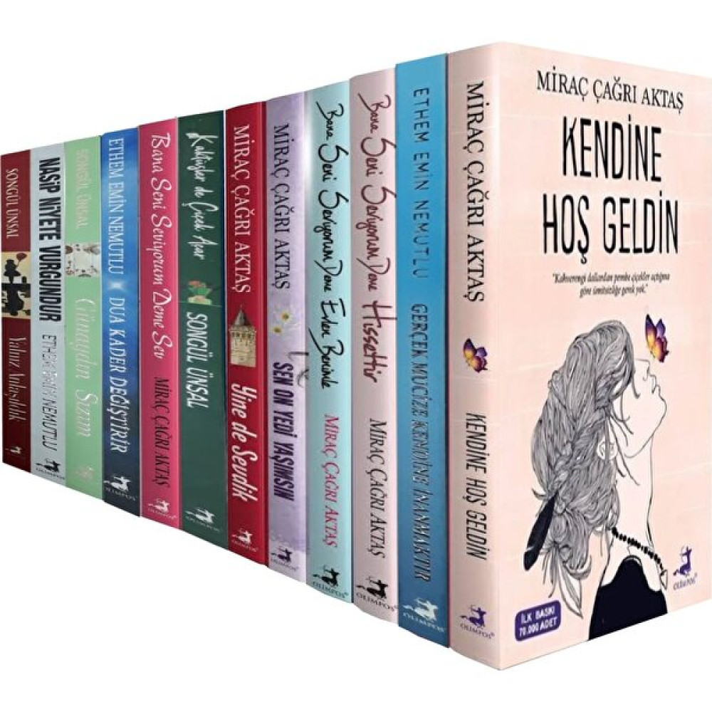 Olimpos Deneme Seti 12 Kitap Set - Miraç Çağrı Aktaş - Ethem Emin Nemutlu - Songül Ünsal Deneme - İnceleme Fiyatı