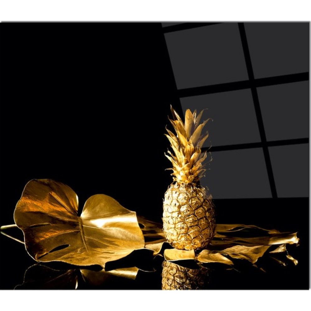 Olinpa Cam Ocak Arkası Koruyucu | Ananas - 76 x 50 cm Mutfak Gereçleri Fiyatı