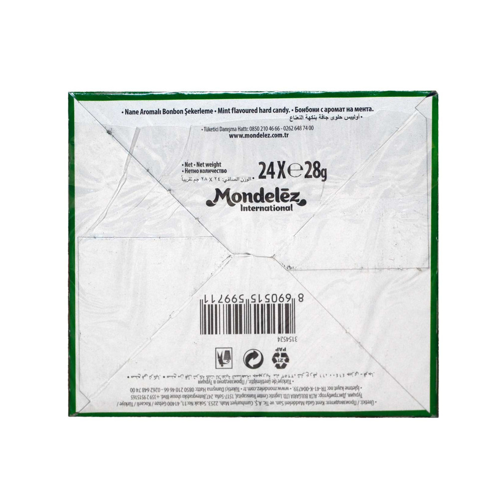 Olips Şekerleme 28 gr 24'lü Paket Nane Aromalı
