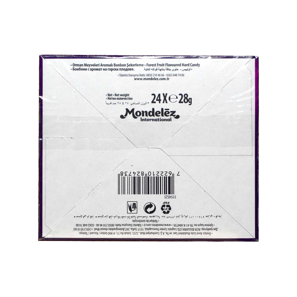 Olips Şekerleme 28 gr x 24'lü Paket Orman Meyveleri Bonbon