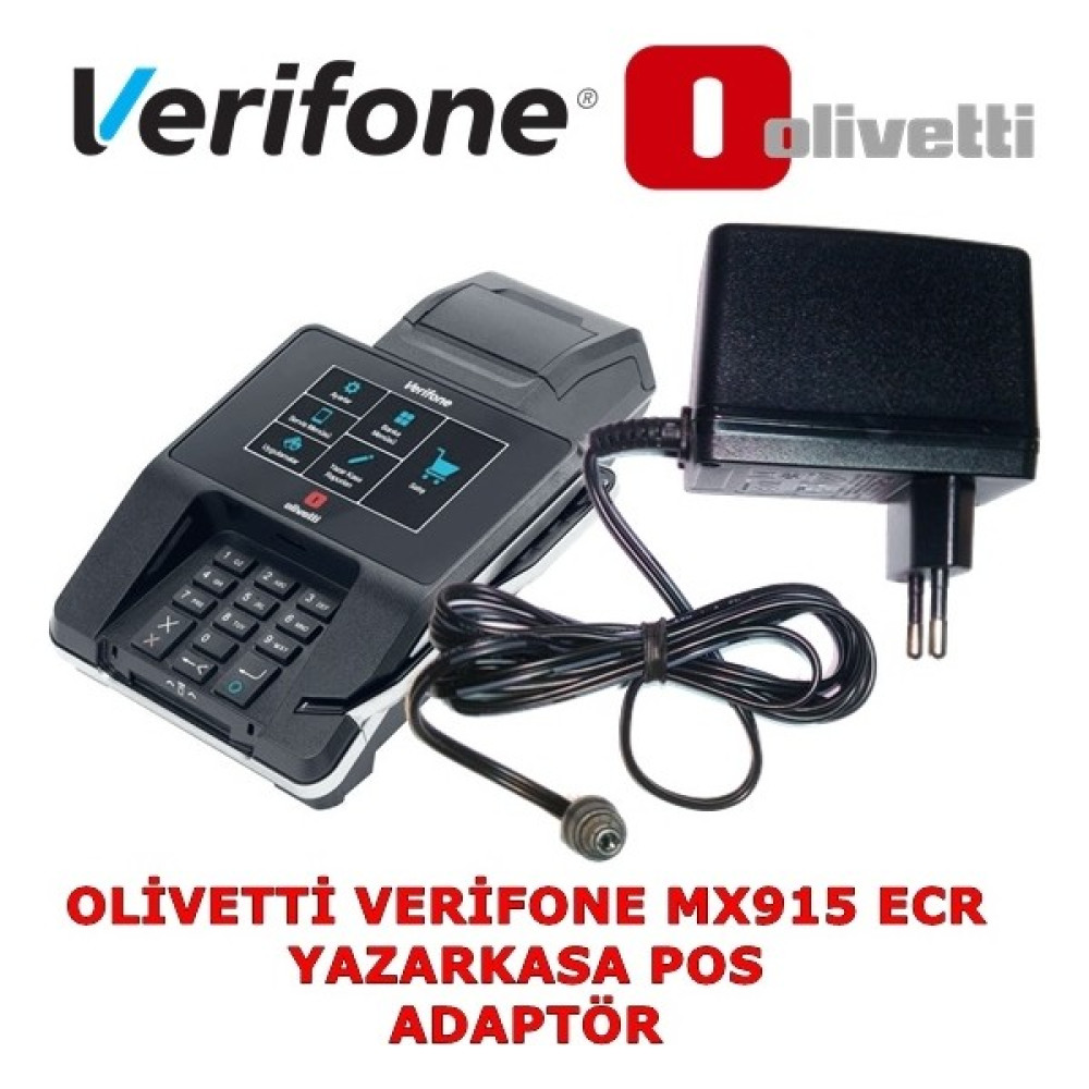 Olivetti Verifone MX915 Ecr Yazar Kasa Pos Adaptör Yazarkasa Fiyatı