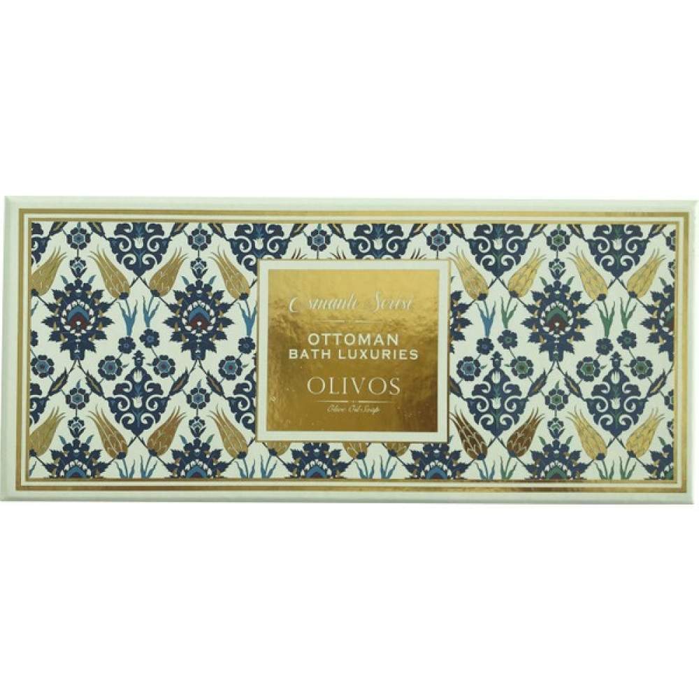 Olivos Osmanlı Serisi Desen 2 Zeytinyağı Sabunu + Granül Sabun 250 gr + 100 gr Sabunlar Fiyatı