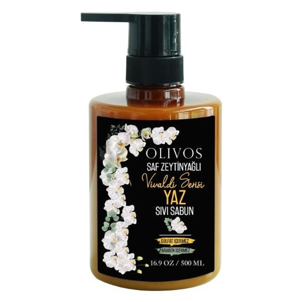 Olivos Zeytinyağlı Sıvı El Sabunu 500 ml (Vivaldi Serisi / Yaz) El Bakımı Fiyatı