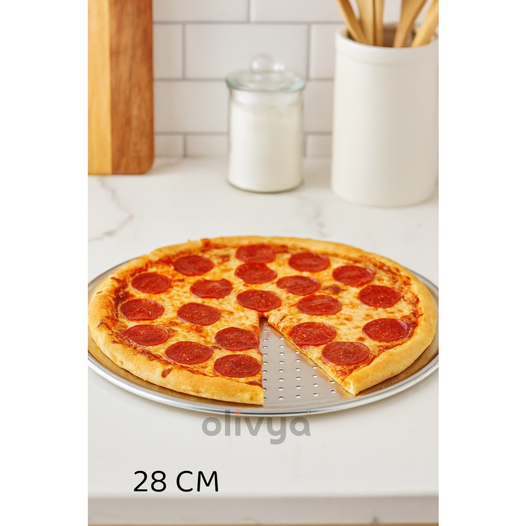 Olivya Delikli Pizza Lahmacun Tepsisi - 28 cm SSD / Solid State Drive Fiyatı