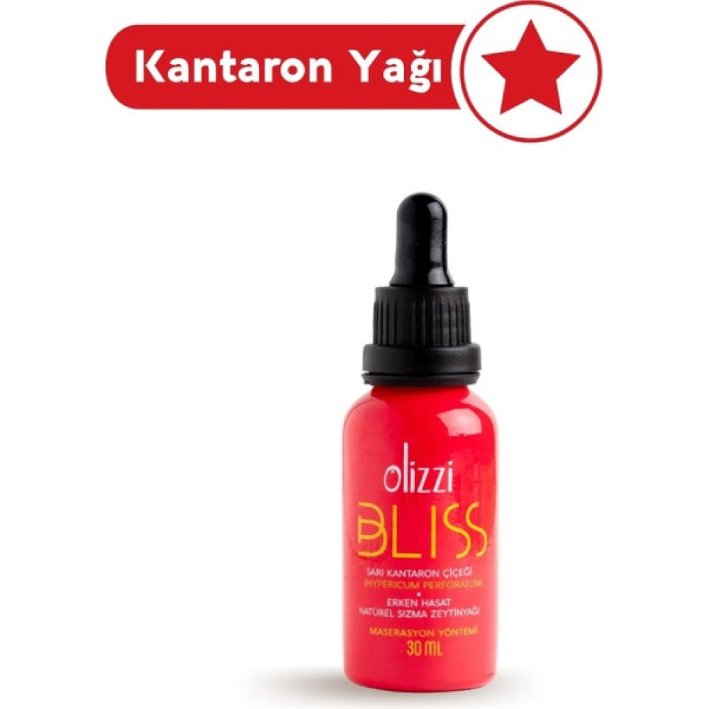 Olizzi Bliss Kantaron Yağı - Sarı Kantaron Çiçeği Natürel Sızma Zeytinyağı 30 ml Bitkisel Yağlar Fiyatı
