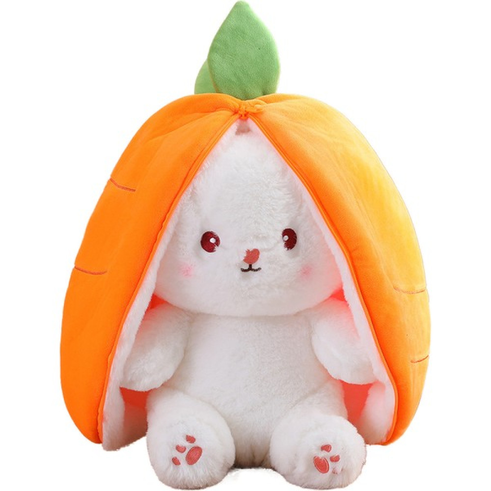 Oloey 35CM Sevimli Dönüşüm Meyve Tavşan Peluş Oyuncak (Yurt Dışından) - 03 - Bej - Mavi - Turuncu Peluş Oyuncaklar Fiyatı