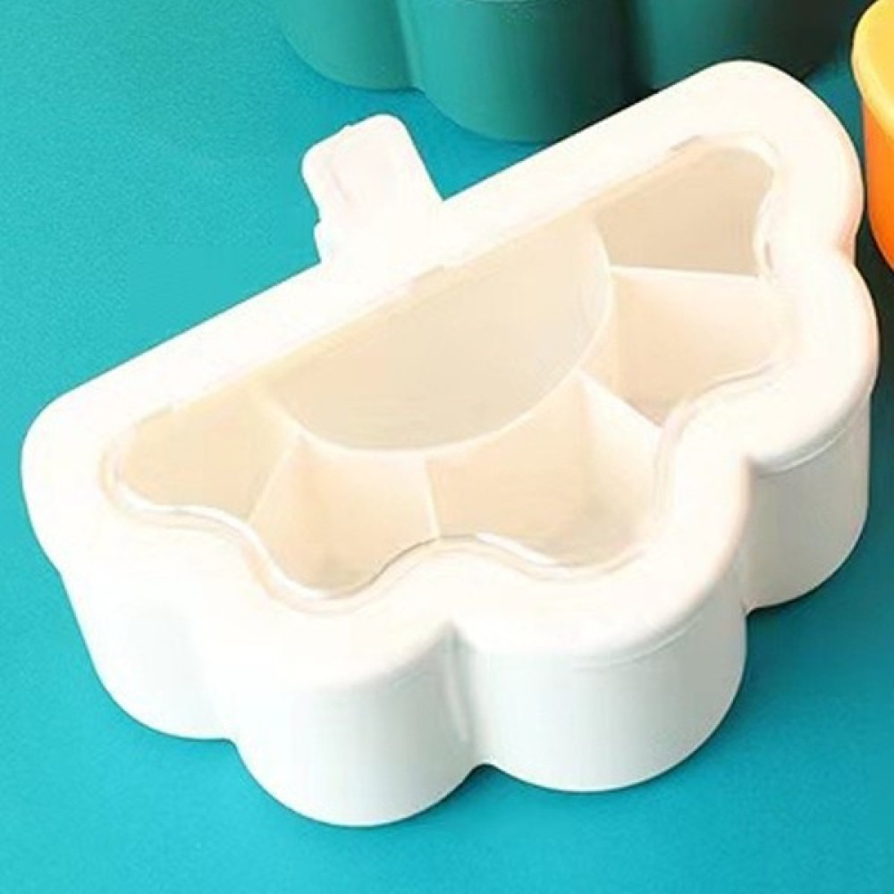 Oloey Mutfak Kombinasyonu Entegre Baharat Kutusu Yaratıcı Çok Bölmeli Tuz Kavanozu Baharat Kavanozu Plastik Ev Baharat Kutusu (Yurt Dışından) - Beyaz Baharat Setleri & Baharatlıklar Fiyatı