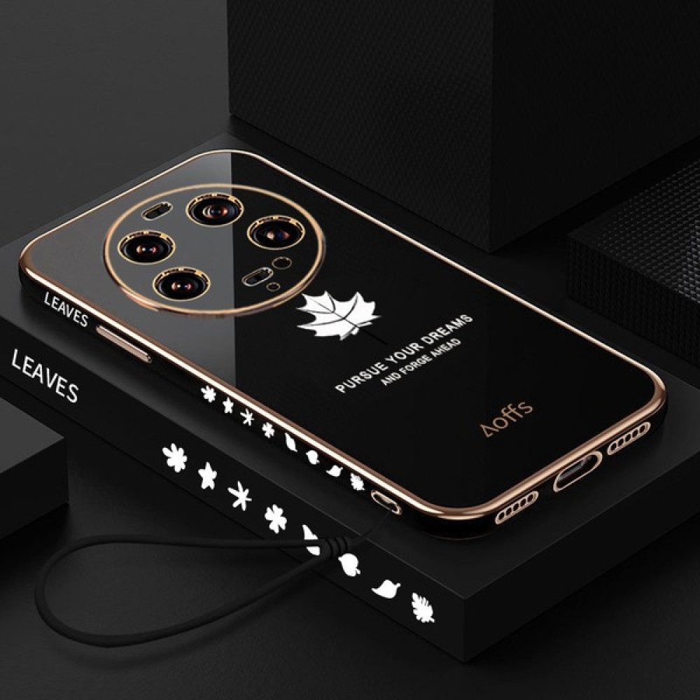 Oloey Xiaomi 13ULTRA Cep Telefonu Kılıfı Elektroliz Akçaağaç Yaprağı Her Şey Dahil Düşmeyi Önleyici Yumuşak Silikon Koruyucu Kılıf (Yurt Dışından) Cep Telefonu Kılıfı Fiyatı