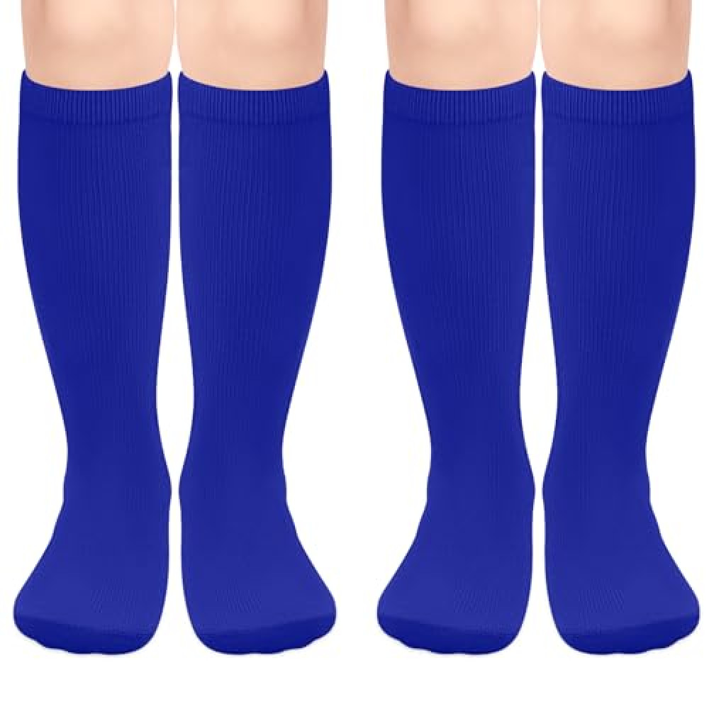 Olreco Royal Blue Baseball Socks Youth Boys Baseball Socks Kids Soccer Socks Toddler Soccer Socks Kids Blue Soccer Socks Youth