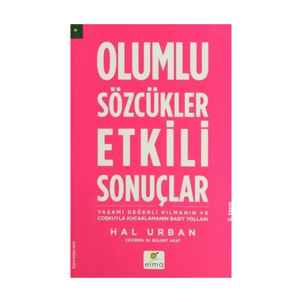 Olumlu Sözcükler Etkili Sonuçlar - Hal Urban Kişisel Gelişim ve Psikoloji Fiyatı