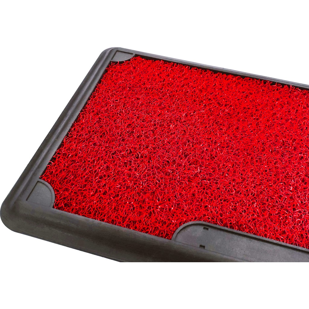 Olunca Dezenfektan Havuzlu Kıvırcık Kapı Önü Hijyen Paspas 45 x 70 cm Kırmızı Red Araca Özel Paspaslar Fiyatı