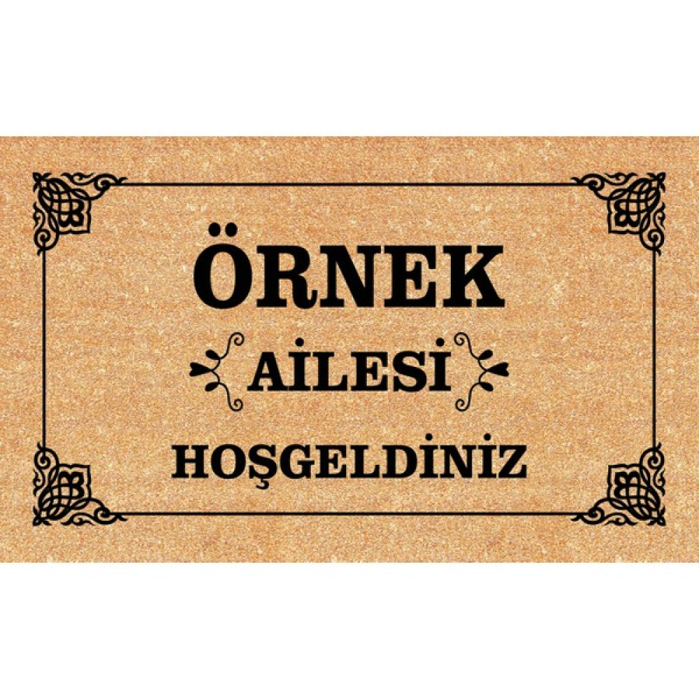 Olunca Olunca Aile Tasarım Kapı Önü ve Ev İçi Paspas 45x75 cm Paspas Fiyatı