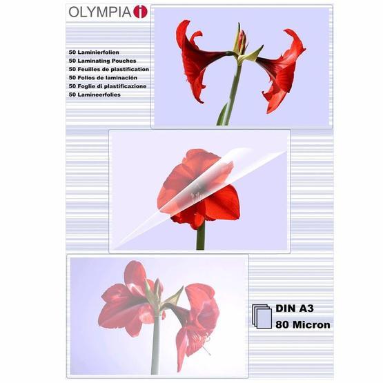 Olympia A3 80 Micron 50 Adet Laminasyon Poşeti Laminasyon Sistemi Fiyatı