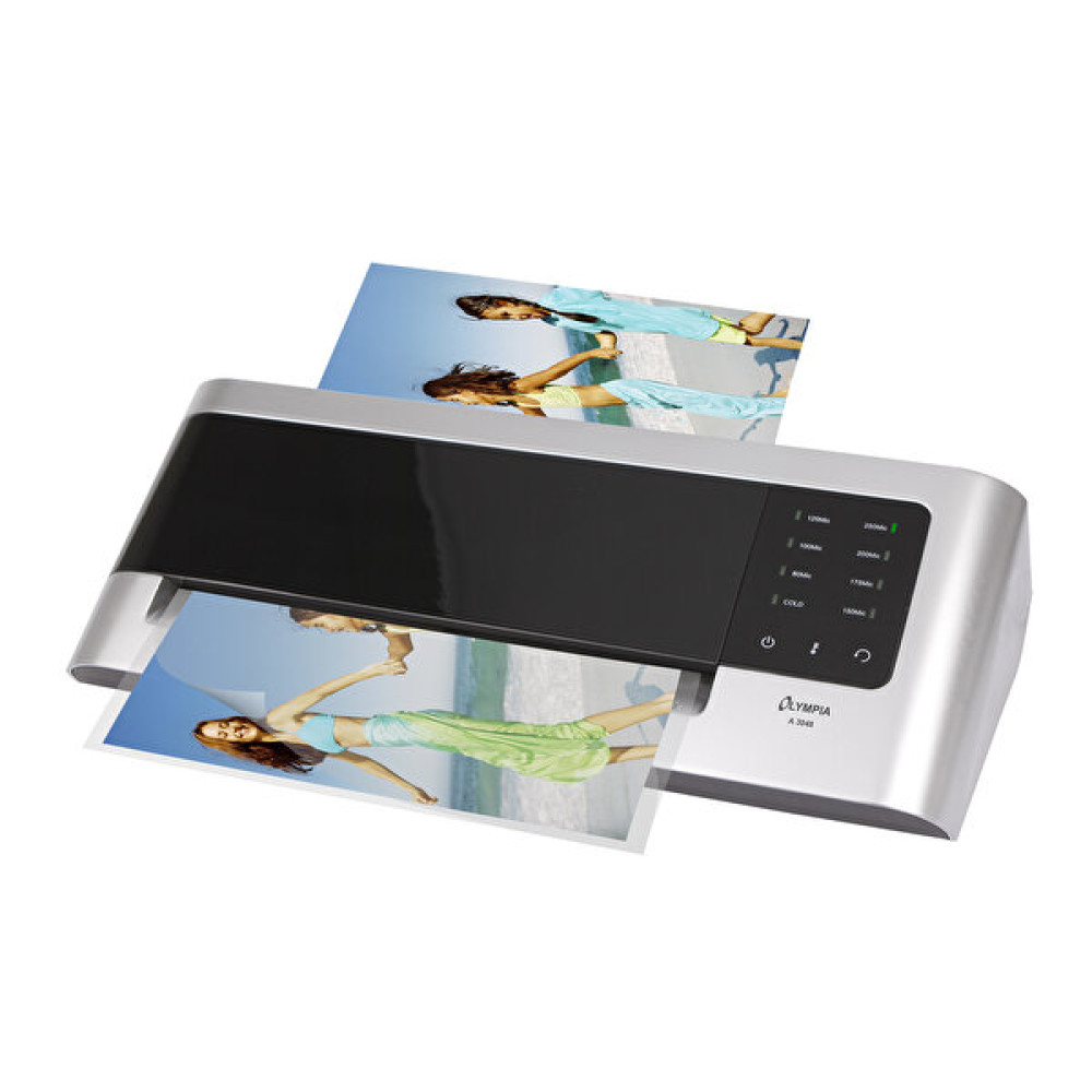 Olympia A3048 A3 Profesyonel Laminasyon Makinesi + 15 PVC Filmi Laminasyon Sistemi Fiyatı