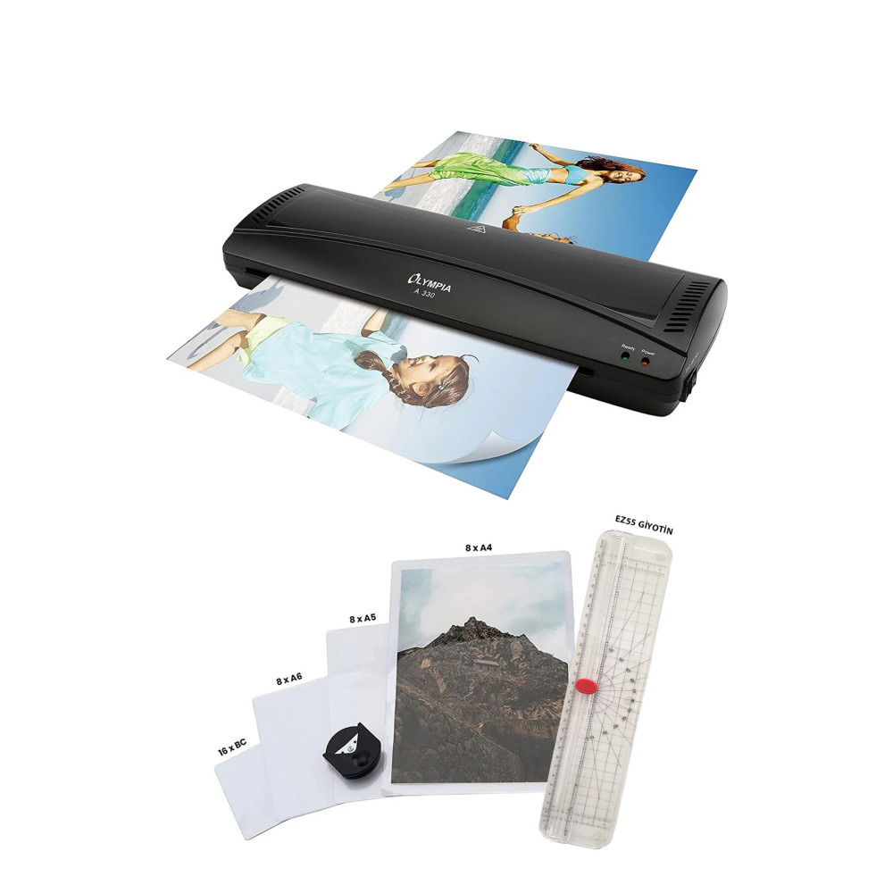 Olympia A330s A3 Laminasyon Makinesi 4in1set Ciltleme Makinesi Fiyatı