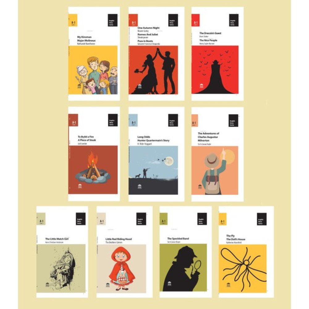 Olympia Ingilizce Hikayeler 10 Kitap (Stage 1 - A1) Roman Fiyatı