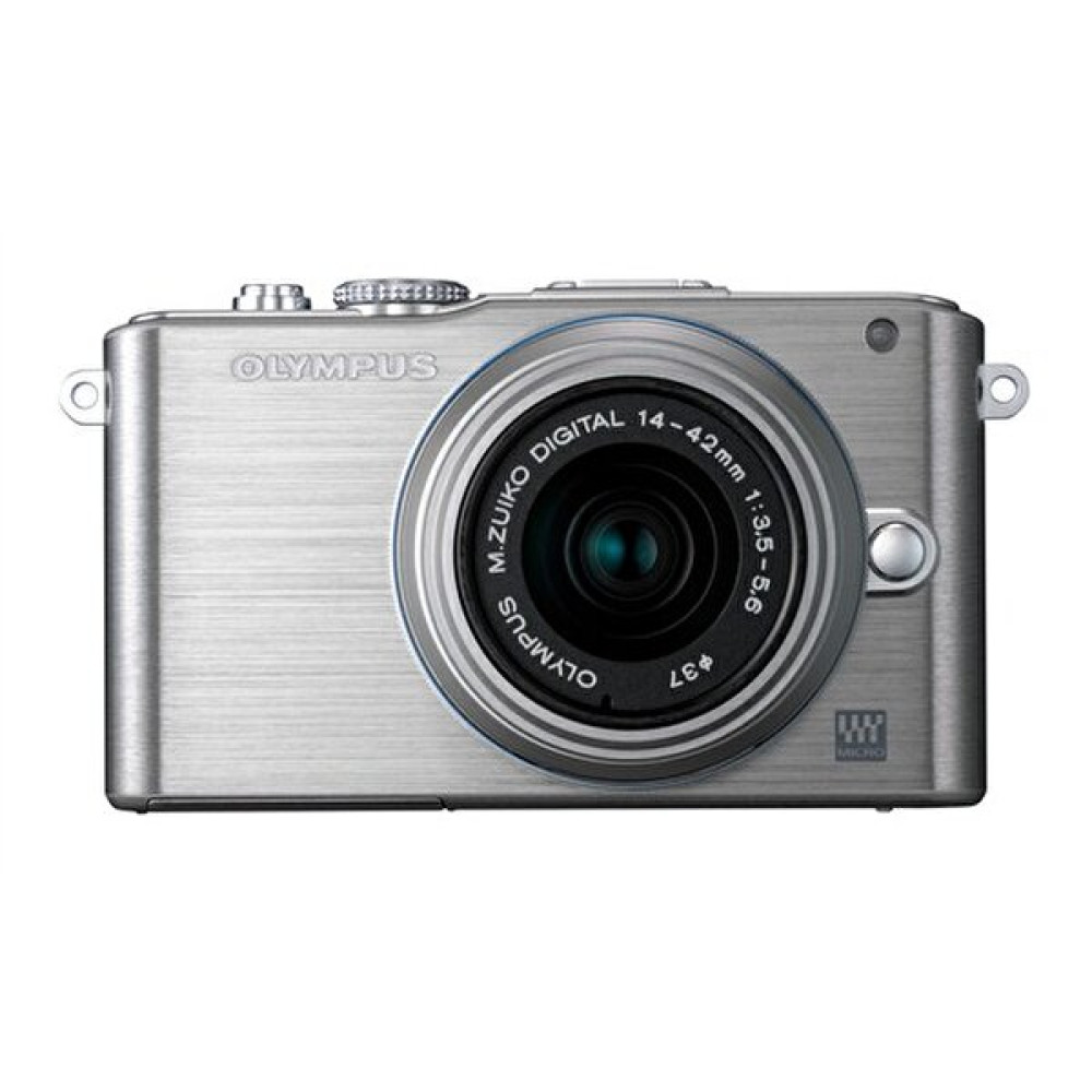 Olympus E-PL3 Gümüş+14-42mm+40-150mm Double Zoom Kit 12 MP Aynasız SLR Dijital Fotoğraf Makinesi Fotoğraf & Kamera Fiyatı