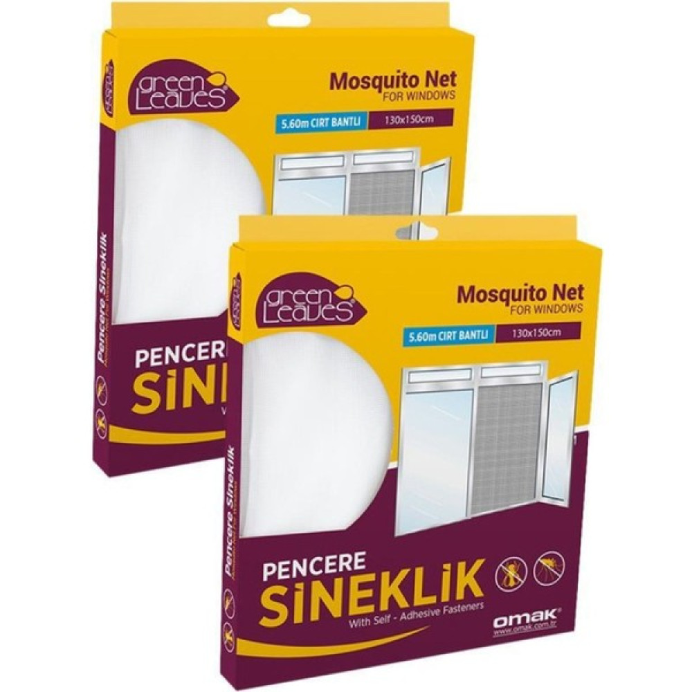 Omak 2 Adet 150X130 cm Pencere Sinekliği Tül Sineklik Perde Oto Boyaları Fiyatı