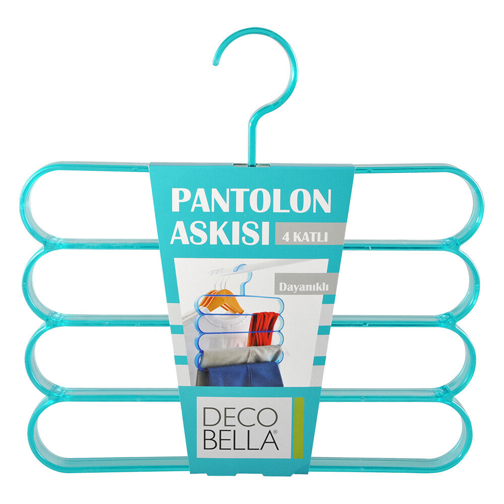 Omak Renkli Pantolon Askısı Eşya Saklama / Düzenleme Fiyatı