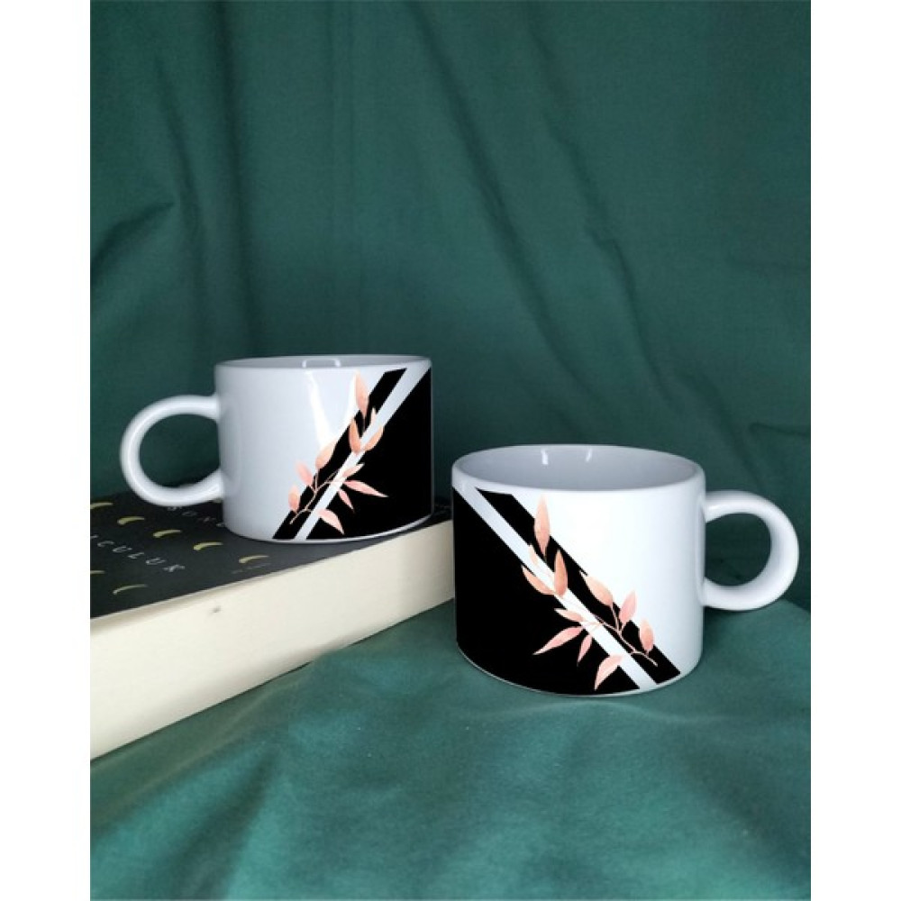 Omei Design 2'li Çiçek Desenli Kahve Fincanı Espresso Fincanı Duble Türk Kahve Fincanı Çay Kahve Kupası Fincan / Bardak / Kahve Takımı Fiyatı