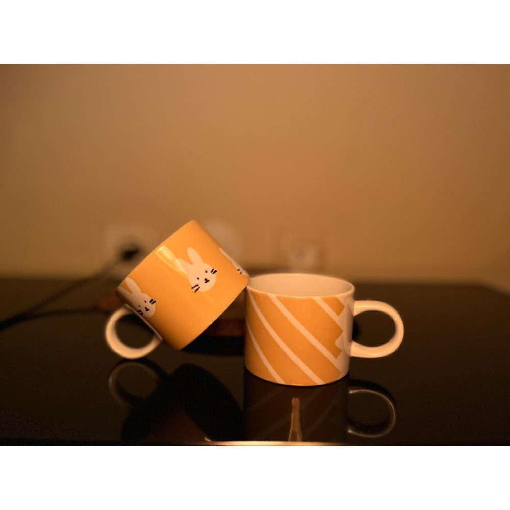 Omei Design Ikili Desenli Kupa Bardak Espresso Fincanı Çay Fincanı - Beyaz Fincan / Bardak / Kahve Takımı Fiyatı