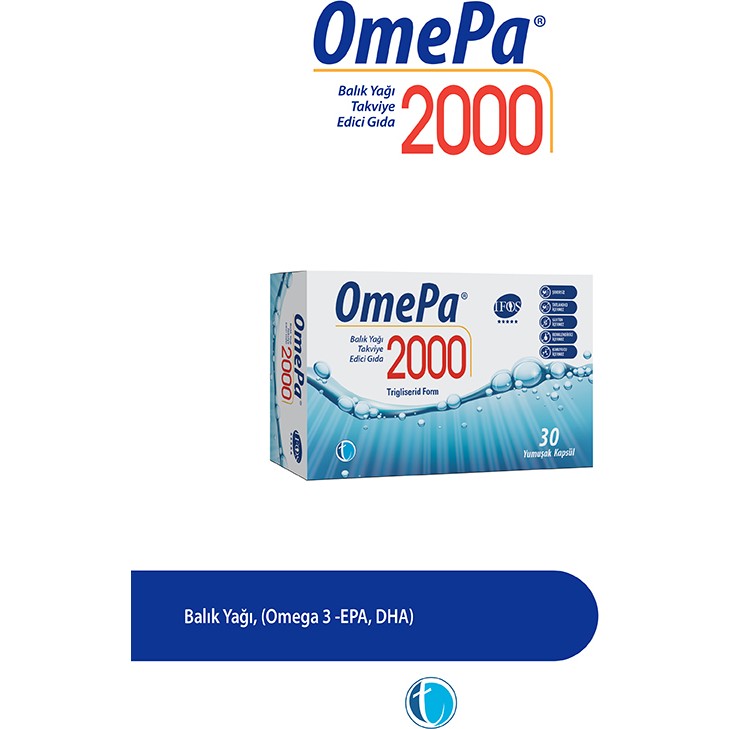 Omepa 2000 30 Yumuşak Kapsül Sporcu Besini & Supplementler Fiyatı