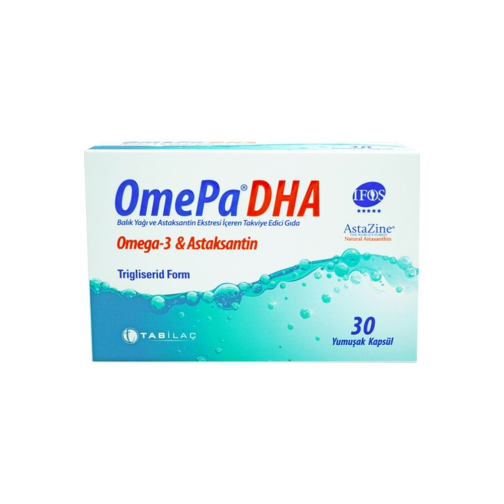 Omepa Dha Omega 3 30 Kapsül Balık Yağı / Omega 3 - 6 - 9 Fiyatı
