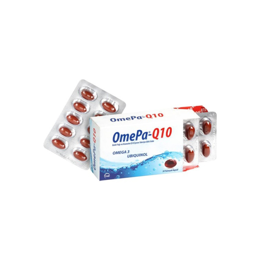 Omepa Tab Ilaç -q10 Omega3 Ubiquinol Balık Yağı 30 Kapsül Sağlık / Diyet Fiyatı