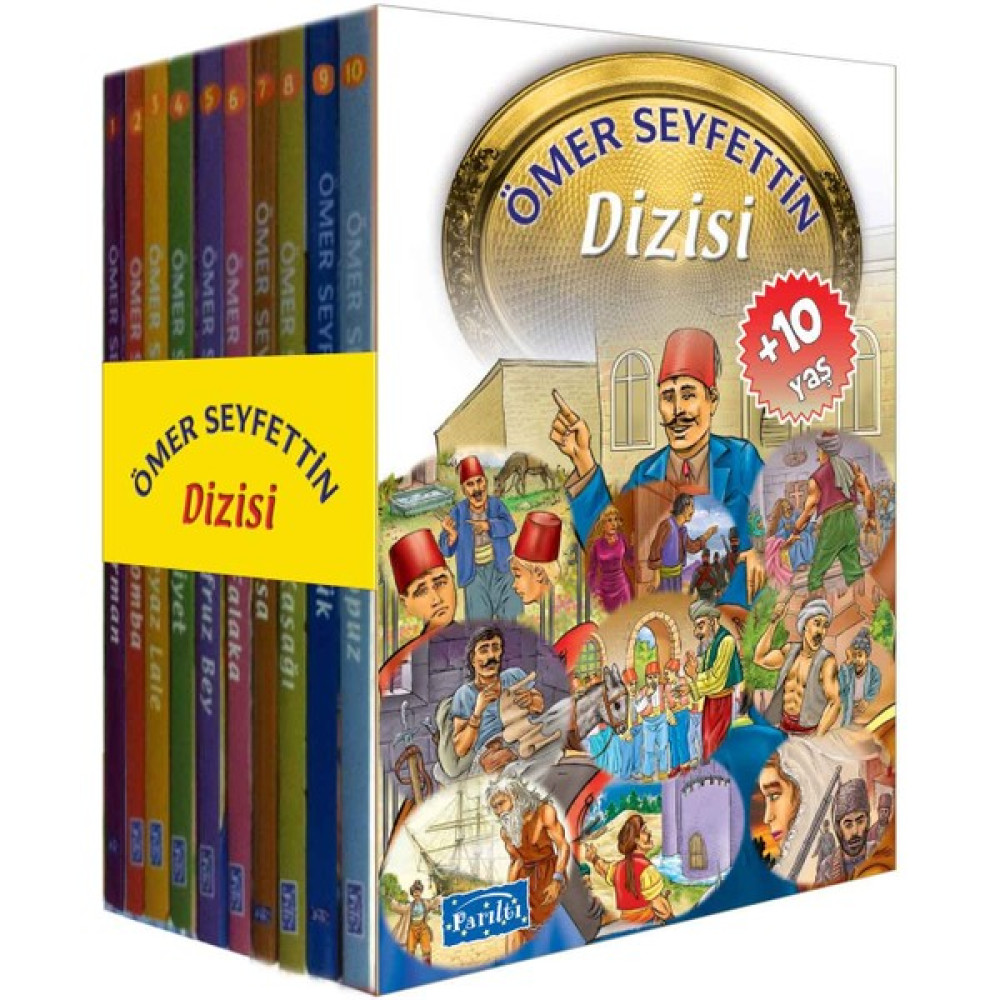 Ömer Seyfettin Dizisi 10 Kitap Kutu - Ömer Seyfettin Çocuk Öykü Fiyatı