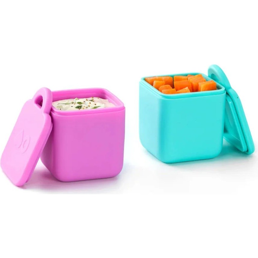 Omiebox Bento Kutusu Iç Bölme Kapları 2li Pembe ve Turkuaz Diğer Fiyatı