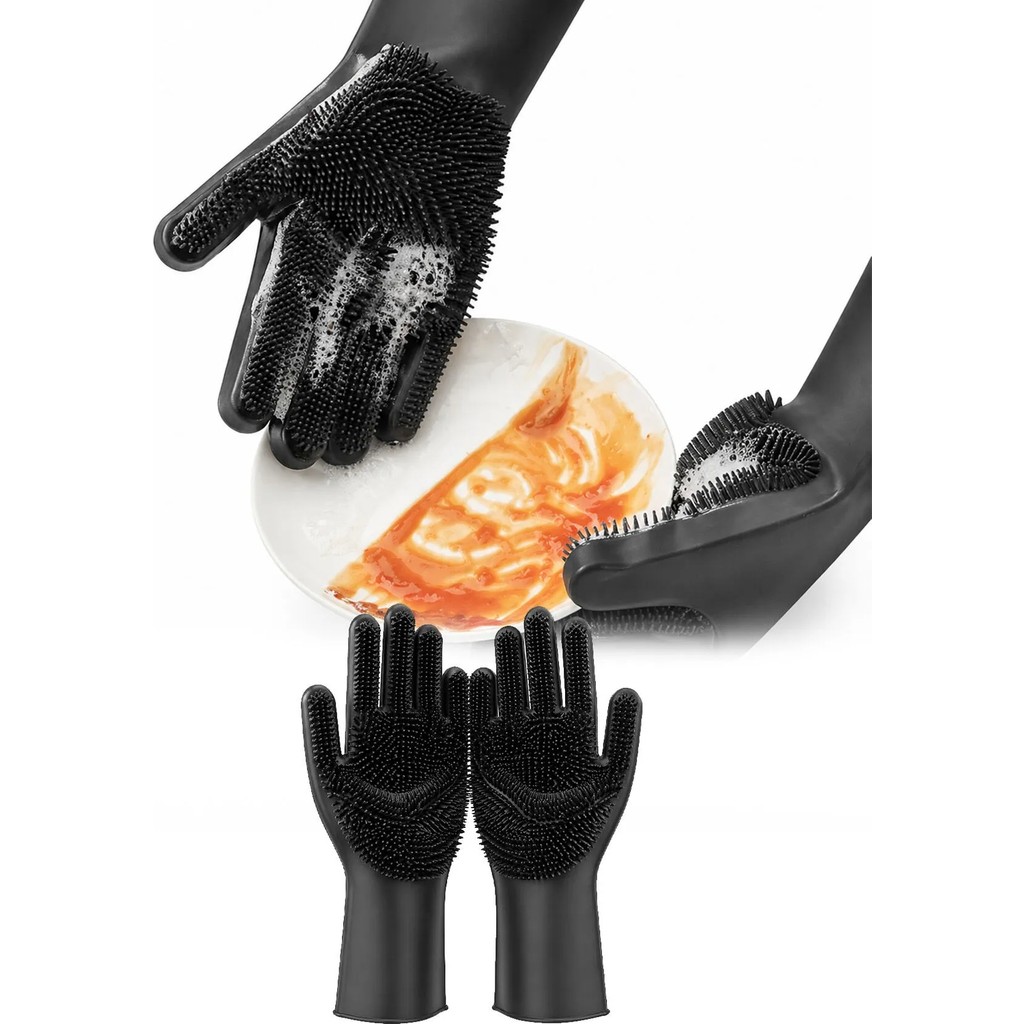 Omilife Sihirli Silikon Bulaşık Eldiveni 1 Adet Gri Bulaşık Yıkama Fiyatı