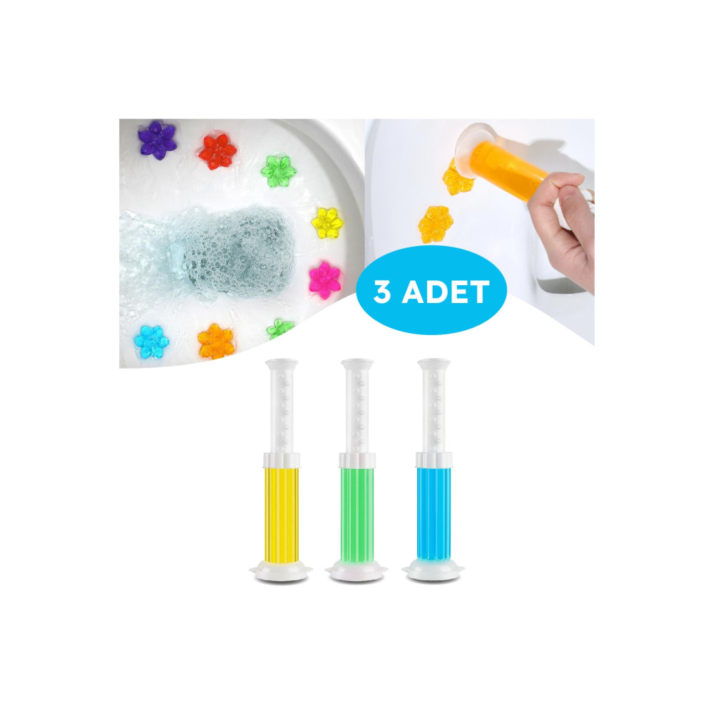 omilife Tuvalet Temizleme Jeli Klozet Banyo Koku Giderici Damga Seti Desenli Koku Giderici 3 Adet Set Deterjan ve Temizlik Ürünleri Fiyatı