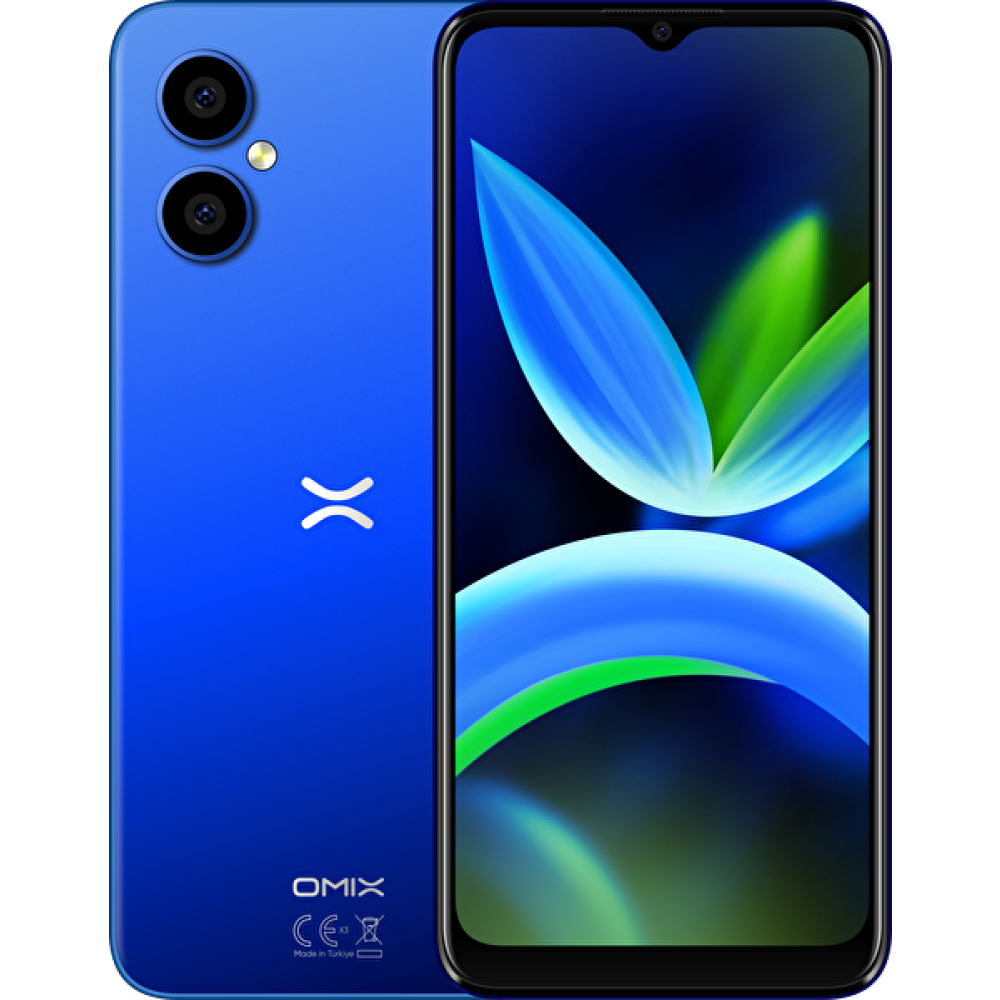 Omix X3 4+64gb Mavi Akıllı Telefon Cep Telefonları Fiyatı