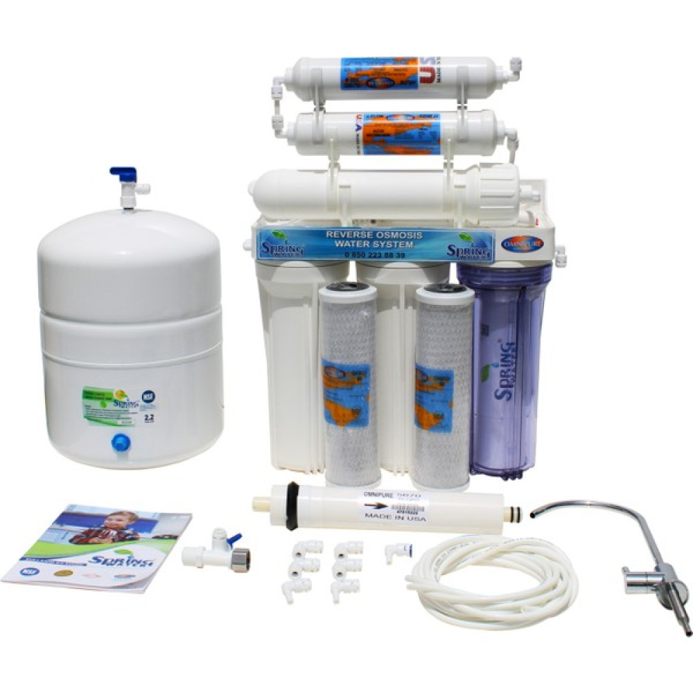 Omnipure Ters Ozmoz Premium Omnipure Filtreli Açık Kasa 8 Litre Su Arıtma Cihazı Bahçe Makinesi Fiyatı