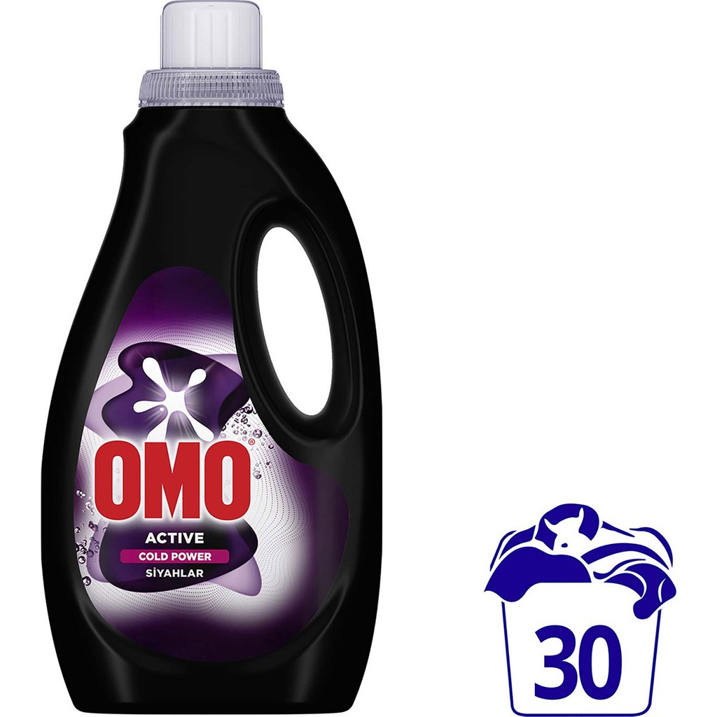Omo Active Cold Power Siyahlar İçin Sıvı Deterjan 1500 ml Çamaşır Deterjanı Fiyatı