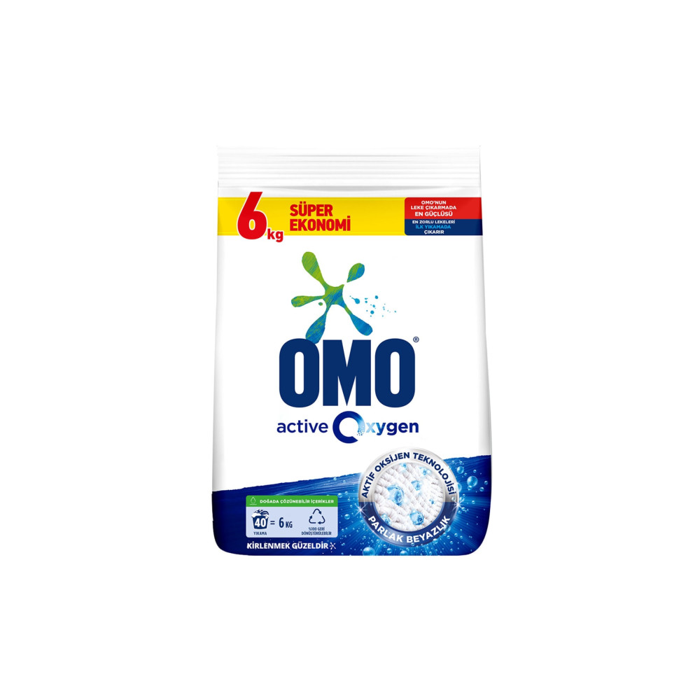 Omo Actıve Oxygen 40 Yıkama 6 Kg Çamaşır Deterjanı Fiyatı