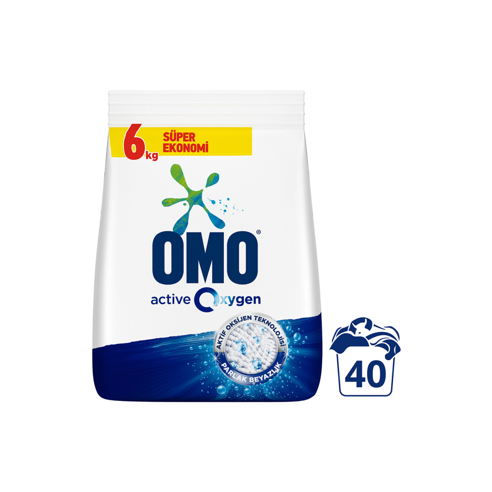 Omo Active Oxygen Etkili Toz Çamaşır Deterjanı Beyazlar Için Leke Çıkarıcı 6 Kg Çamaşır Deterjanı Fiyatı