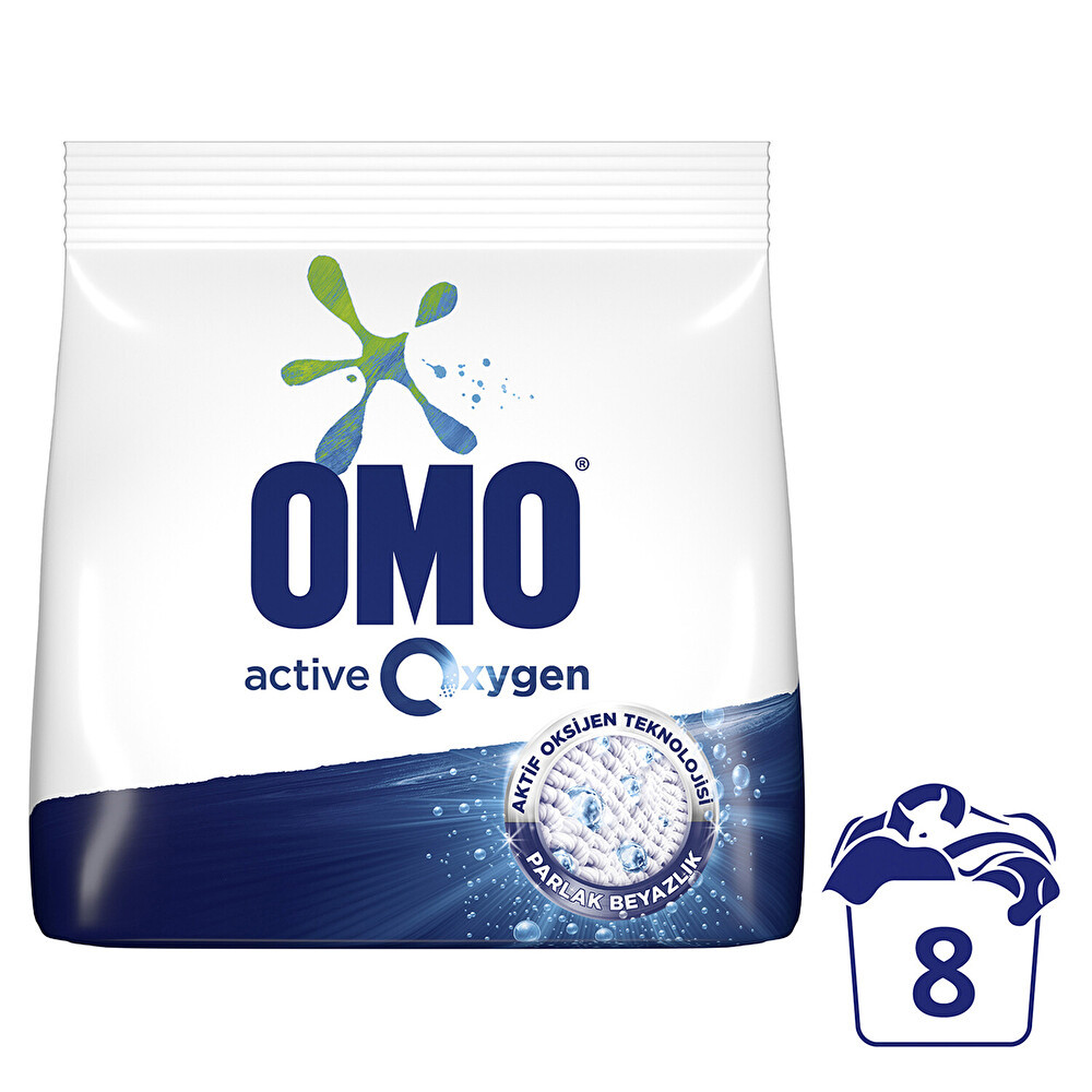 Omo Active Oxygen Toz Çamaşır Deterjanı 1.2 Kg 8 Yıkama Çamaşır Deterjanı Fiyatı