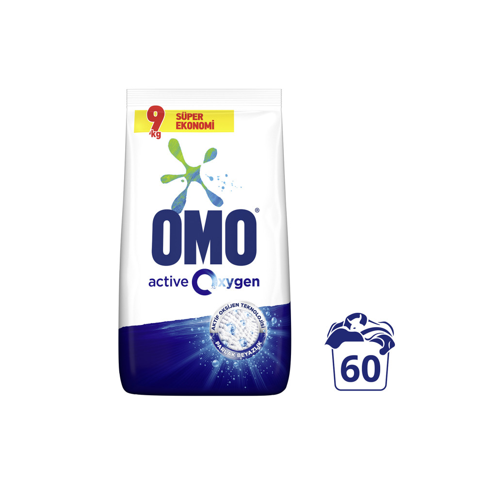 Omo Active Oxygen Toz Çamaşır Deterjanı Leke Çıkarıcı 9 Kgx1 Çamaşır Deterjanı Fiyatı