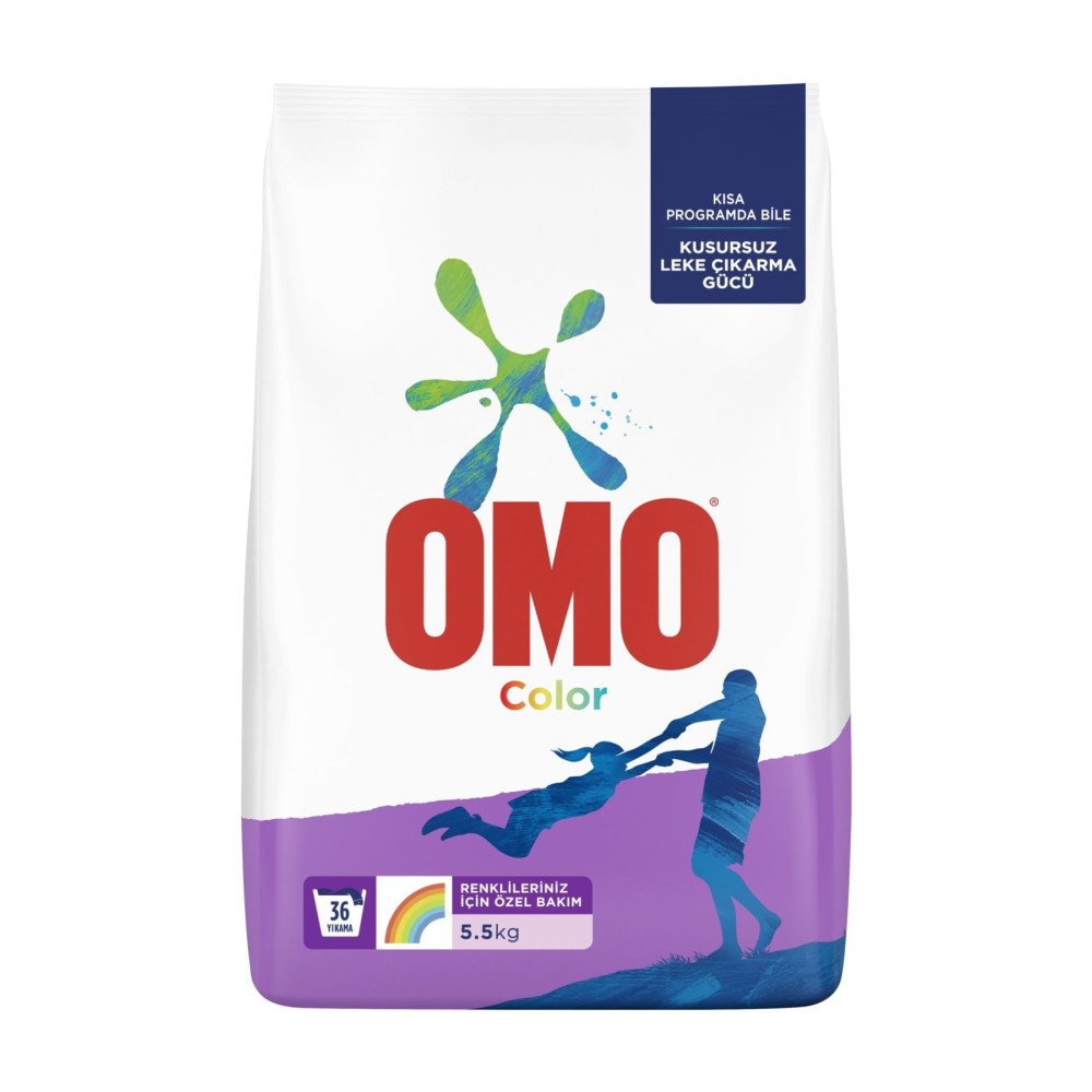 Omo Color Renkliler İçin Toz Çamaşır Deterjanı 5.5 kg 36 Yıkama Çamaşır Deterjanı Fiyatı