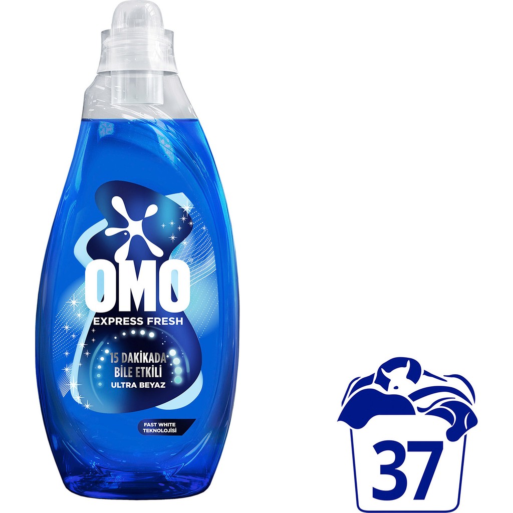 Omo Express Fresh Beyazlar 1480 ml Çamaşır Deterjanı Fiyatı