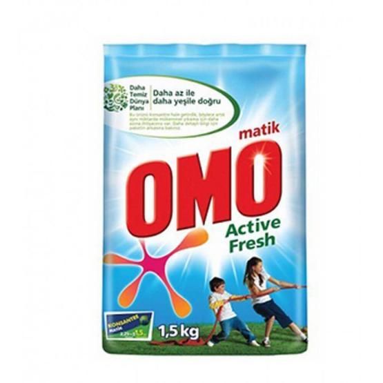 Omo Matik 1,5 kg Active Fresh Çamaşır Deterjanı Fiyatı