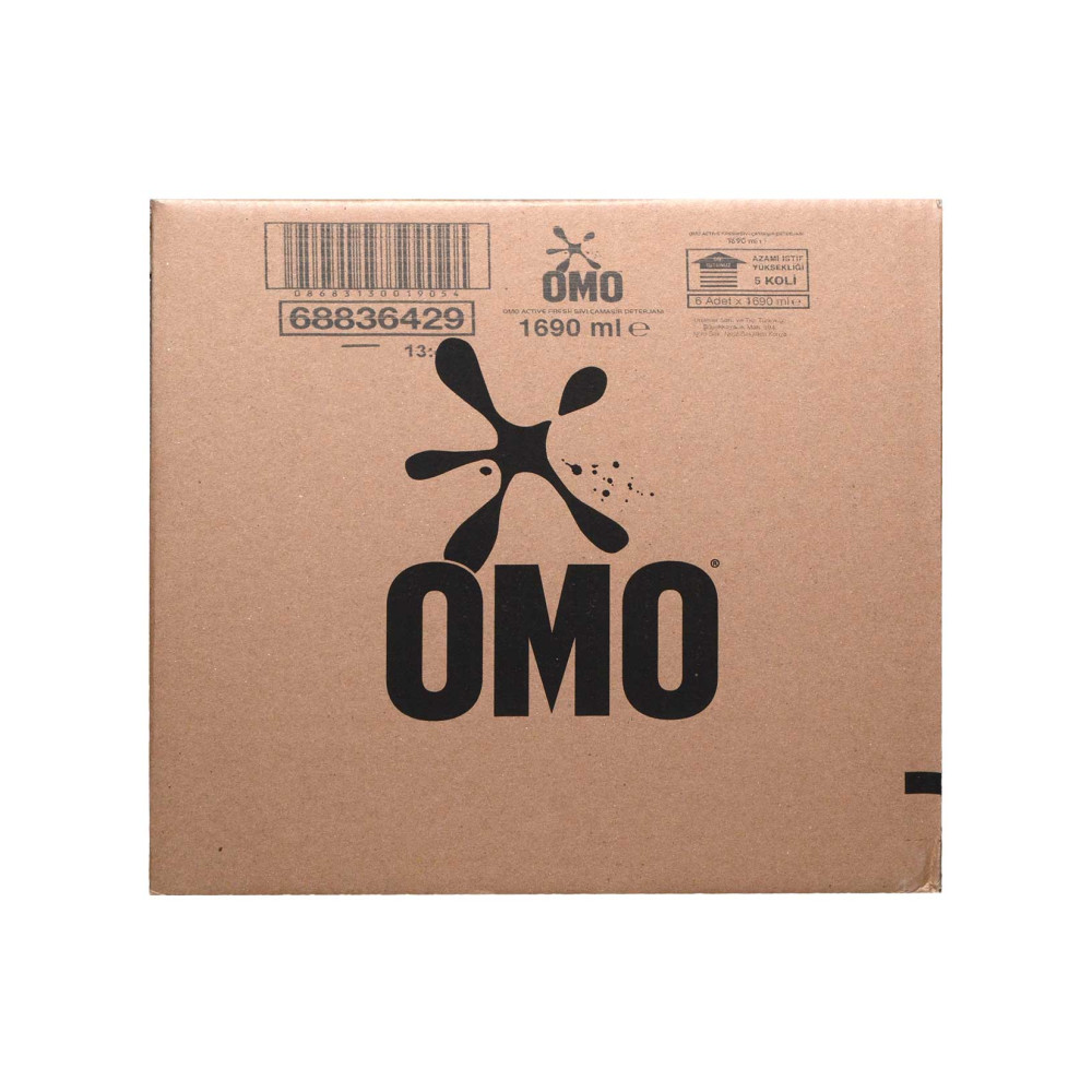 Omo Sıvı Çamaşır Deterjanı 1,69 lt 26 Yıkama Active Fresh