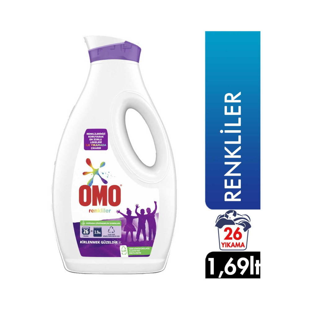 Omo Sıvı Çamaşır Deterjanı 1,69 lt 26 Yıkama Color Çamaşır Yıkama Fiyatı