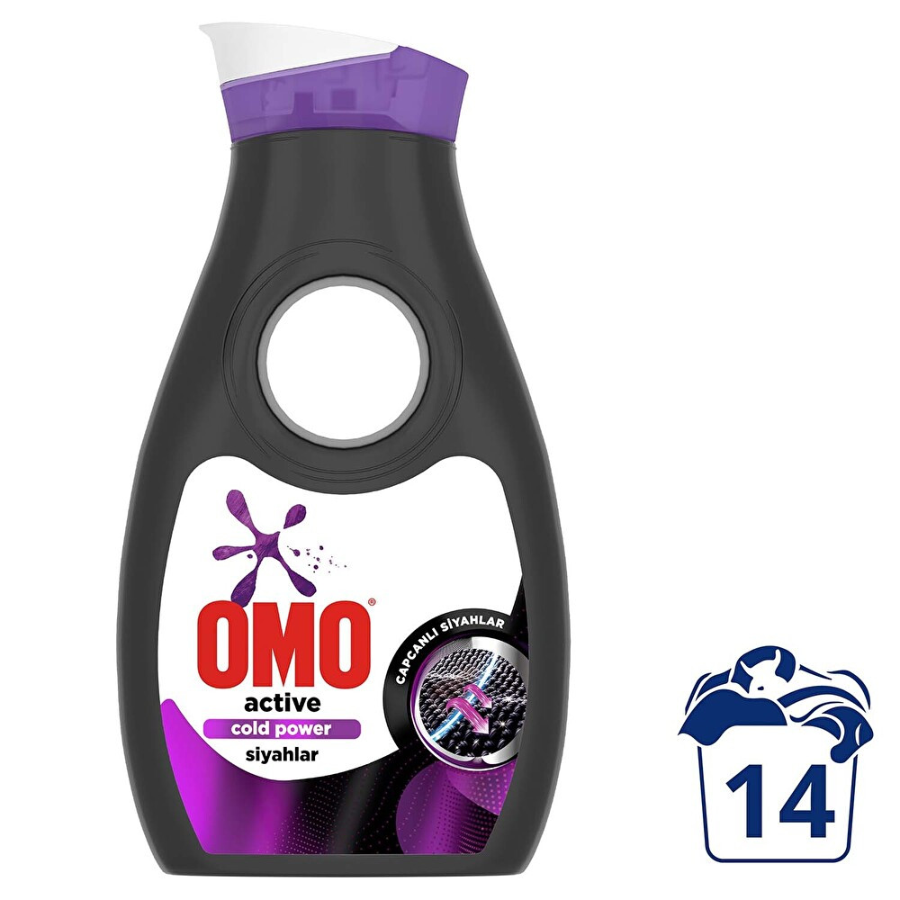 Omo Sıvı Çamaşır Deterjanı Siyahlar İçin Siyahlarınızı Koruyarak En Zorlu Lekeleri İlk Yıkamada Çıkarır 910 ml 14 Yıkama Çamaşır Deterjanı Fiyatı