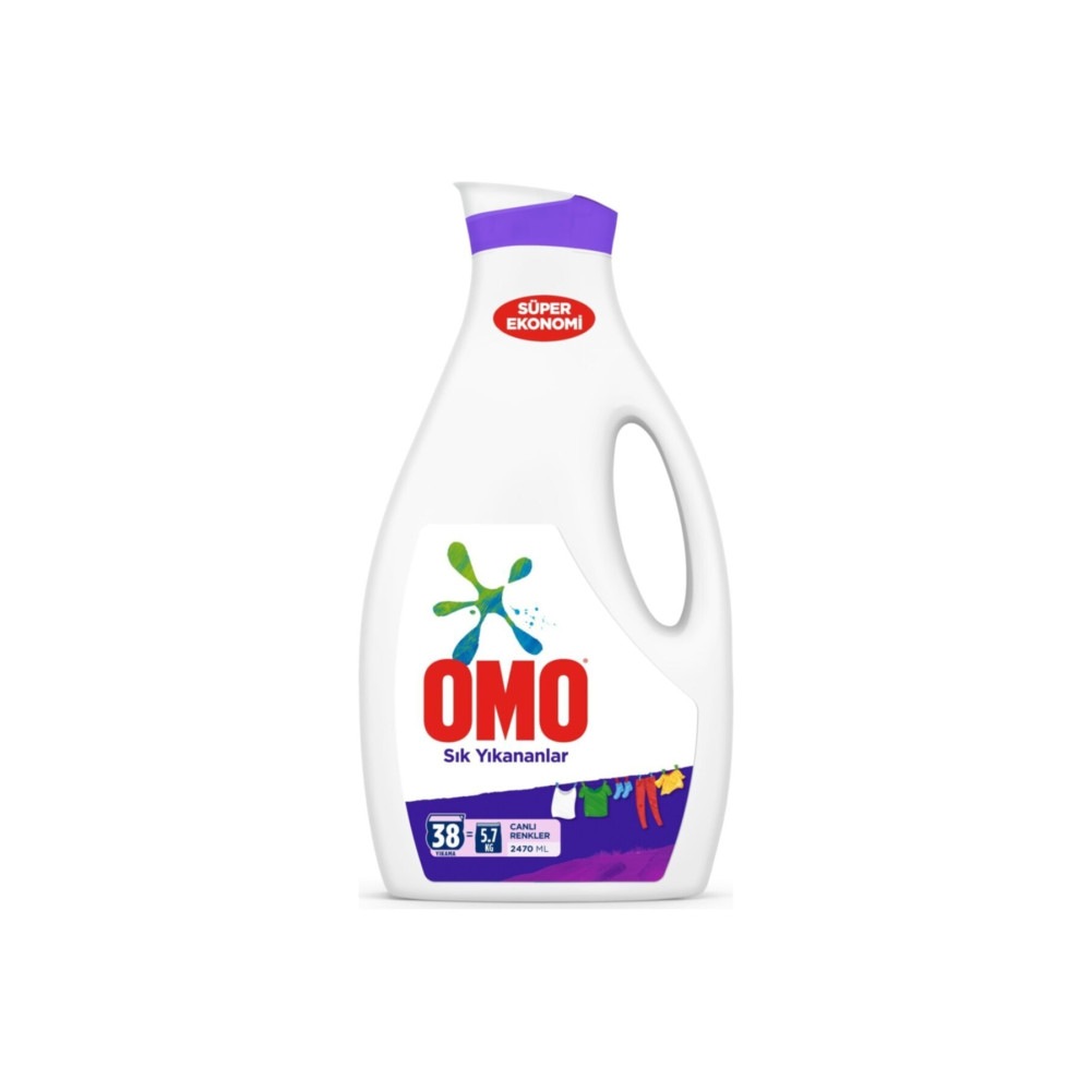 Omo Sıvı Deterjan Sık Yıkananlar 2470 ml Çamaşır Deterjanı Fiyatı