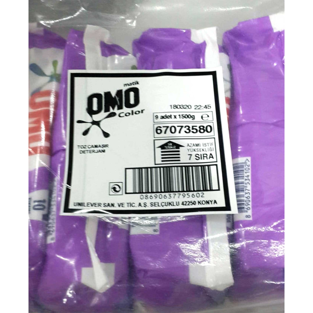 Omo Toz Çamaşır Deterjanı 1,5 kg 10 Yıkama Color