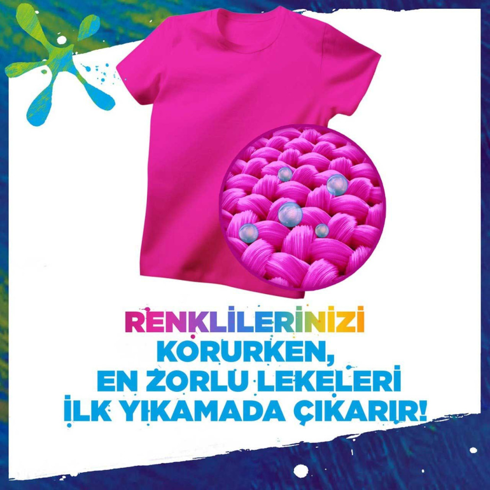 Omo Toz Çamaşır Deterjanı 4 kg 26 Yıkama Active Fresh Renkli