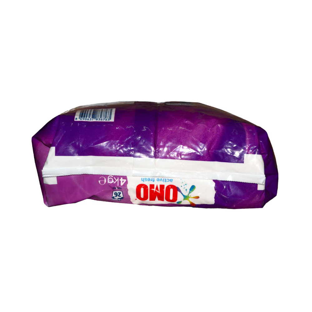 Omo Toz Çamaşır Deterjanı 4 kg 26 Yıkama Active Fresh Renkli